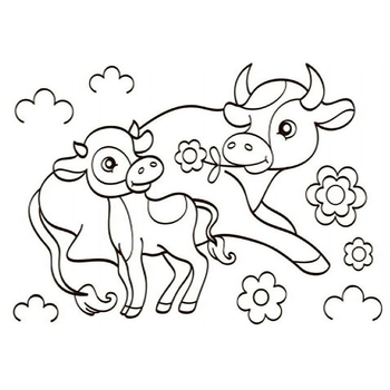 Розмальовка водна Видавництво Ранок Свійські тварини (Л734009У) - Pampik - 7