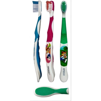 Дитяча зубна щітка Spokar 3434 T, м'яка, в асортименті - Pampik - 2