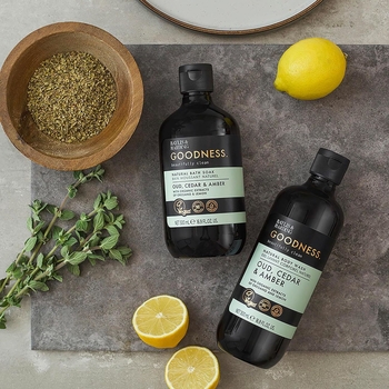 Пена для ванны Baylis & Harding Goodness Oud, Cedar & Amber, 500 мл - Pampik - 3