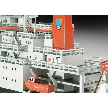 Сборная модель Revell Немецкий исследовательский корабль Метеор уровень 4, масштаб 1:300, 181 деталь (RVL-05218) - Pampik - 10