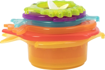 Набір іграшок для ванної Baby Team Рибки 6 шт. (8858) - Pampik - 4