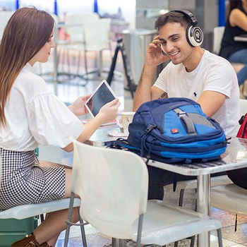 Рюкзак міський Swissbrand Oregon 26 Blue (SWB_BLORE601U) - Pampik - 7