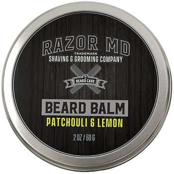 Бальзам для бороди Razor Beard Balm Patchouli & Lemon 60 г - Pampik