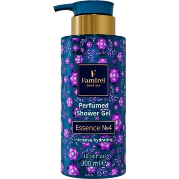 Парфумований гель для душу Famirel Intensive Hydrating Essence №4, 300 мл - Pampik