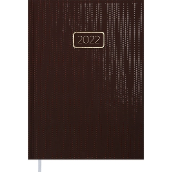 Ежедневник датированный Buromax Velvet 2024 A5 бордовый (BM.2163-13) - Pampik