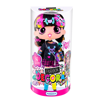 Ігровий набір з лялькою Decora Girlz Fashion Луна з аксесуарами (D1006) - Pampik - 3
