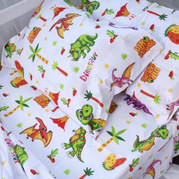 Простыня детская MirSon Бязь Kids Time 17-0022 Onofre 80х160 см (2200009024627) - Pampik