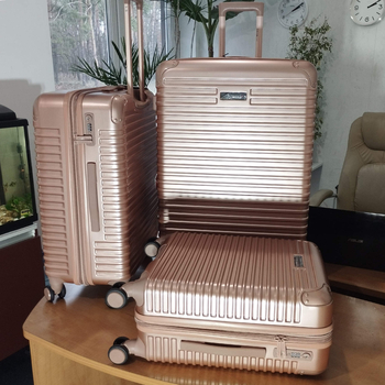 Чемодан Swissbrand Rome L Rose Gold (SWB_LHROM003L) - Pampik - 7