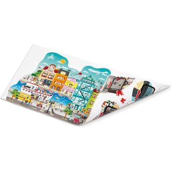 Пазл Hape Міський пейзаж з анімацією 50 елементів (E1629) - Pampik - 4