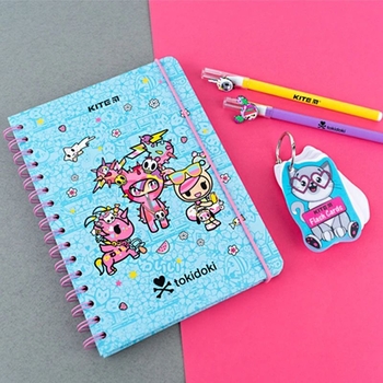 Блокнот Kite tokidoki A5 в клетку 80 листов (TK24-190) - Pampik - 4