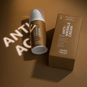 Набір денний + нічний крем для обличчя Marie Fresh Cosmetics Anti-age Perfecting Line Anti-wrinkle для сухої та нормальної шкіри (2 шт. х 30 мл) - Pampik - 5