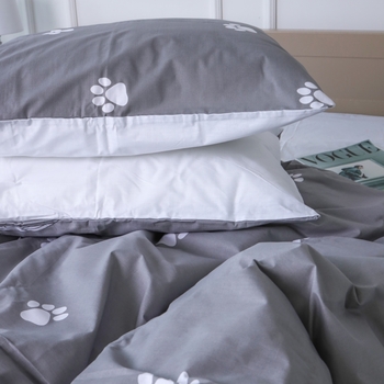 Комплект постельного белья MirSon Ranforce Elite 17-4737 Cat's paws 110 х 140 см - Pampik - 6