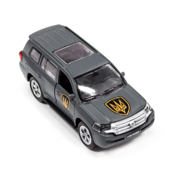 Автомодель TechnoDrive Шевроны Героев Toyota Land Cruiser Рубеж (KM6010) - Pampik - 10