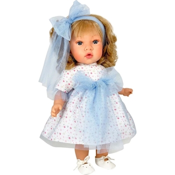 Кукла Nines d'Onil Susette Tul в голубом платье 45 см (4500) - Pampik