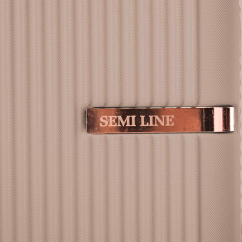 Бьюті-кейс Semi Line 16L Champagne (T5666-2) - Pampik - 7