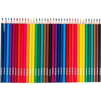 Карандаши цветные Kite Classic 36 шт. (K-057) - Pampik - 4