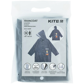 Дощовик дитячий Kite Naruto M (NR24-2600M) - Pampik - 5