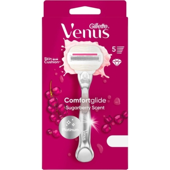 Станок для гоління Venus Olay Comfort Glide Sugarberry, з 1 змінною касетою - Pampik