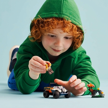 Конструктор LEGO City Квадроцикл для дослідження джунглів "Місія Червоної панди" 92 деталі (60424) - Pampik - 5
