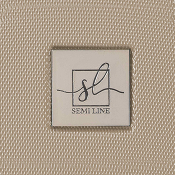 Бьюти-кейс Semi Line 5L Champagne/Black (T5674-1) - Pampik - 8