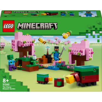 Конструктор LEGO Minecraft Квітучий вишневий сад, 304 деталі (21260) - Pampik