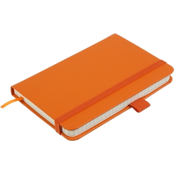 Книга записная Buromax Etalon в клеточку 140х95 мм оранжевая 96 листов (BM.296160-11) - Pampik - 3