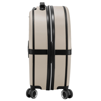 Валіза Semi Line 24" M Champagne/Black (T5674-3) - Pampik - 4