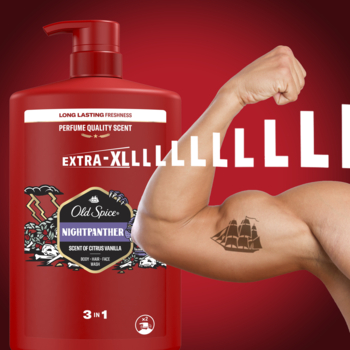 Гель для душу та шампунь Old Spice 3 в 1 Nightpanther, 1000 мл - Pampik - 8