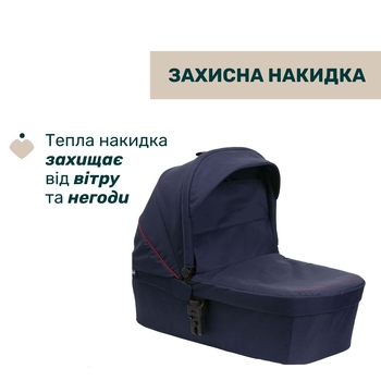 Коляска 2 в 1 Chicco Seety синя (87097.79.01) - Pampik - 2