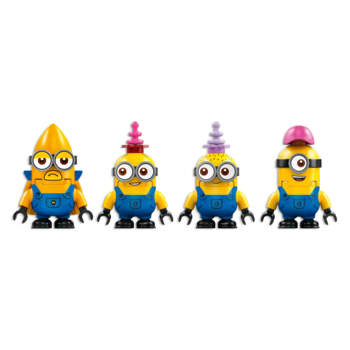 Конструктор LEGO Despicable Me Музичний автобус для вечірок Посіпак, 379 деталей (75581) - Pampik - 5