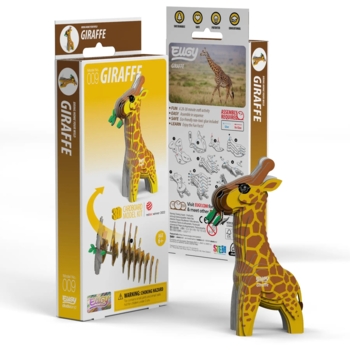 Сборная 3Д модель Eugy Зоопарк Жираф (XEG-009) - Pampik - 5