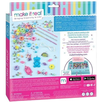 Набор Make it Real Нажми! Крути! Переворачивай! для создания шарм-браслетов (MR1328) - Pampik - 2