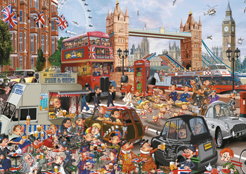 Пазл Piatnik Лондон, 1000 элементов (PT-556944) - Pampik - 2