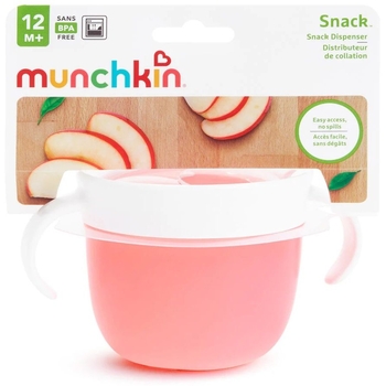 Контейнер для снеків Munchkin Snack рожевий (90176.02) - Pampik - 3