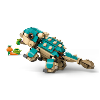 Конструктор LEGO Jurassic World Малюк Бампі Анкілозавр, 358 деталей (76962) - Pampik - 6