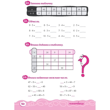 Навчальний зошит Мандрівець Домашня розминка Математика 3 клас (9789669440884) - Pampik - 4