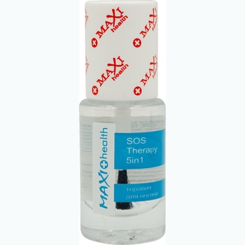 Терапія для нігтів Maxi Color Maxi Health SOS 5 в 1 №8, 10 мл - Pampik
