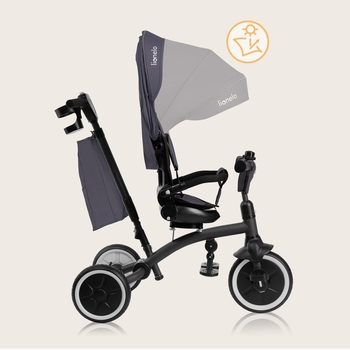 Велосипед Lionelo Tris Plus Grey Stone, сірий - Pampik - 14