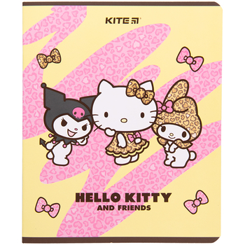 Набір зошитів Kite Hello Kitty А5 в клітинку 48 аркушів 10 шт. (HK23-259) - Pampik - 4