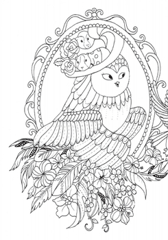 Раскраска Жорж Почти миллион сов (Z101016У) - Pampik - 6