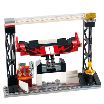 Машинка-конструктор делюкс на дистанционном управлении Wise Block Вездеход 498 деталей (EU389118) - Pampik - 5