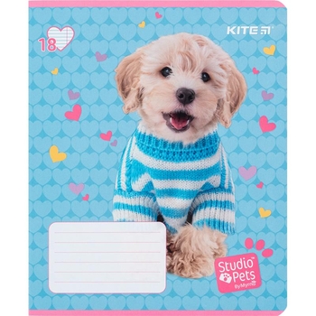 Набор тетрадей Kite Studio Pets А5 в линию, 18 листов, 20 шт. (SP24-237) - Pampik - 6