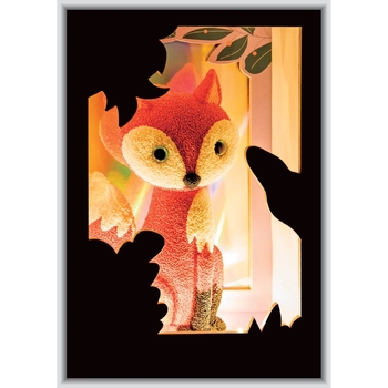 Набор для творчества 3D Paulinda Сияющая рыжая лиса (072793-3) - Pampik - 3