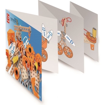 Конструктор Hape Junior Inventor з підсвіткою 57 деталей (E3032) - Pampik - 6