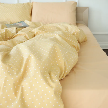 Простыня MirSon Бязь 17-4753 Nancy 110х160 см бежевая (2200008934880) - Pampik