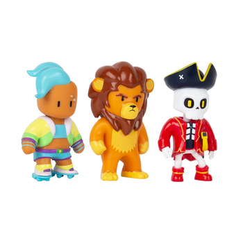 Набір колекційних фігурок Stumble Guys Велоцит, Леонідас, Капітан Нохарт 3 шт. х 6 см (SG2020-2) - Pampik - 2