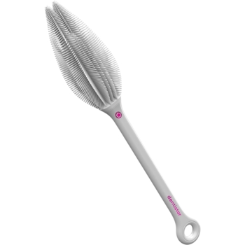 Силіконовий йоршик Dentistar для пляшечок, сірий - Pampik - 2