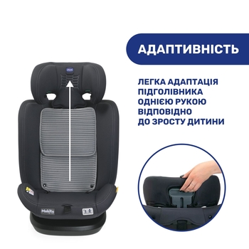 Автокресло Chicco Mokita Air i-Size серое (87034.21) - Pampik - 6