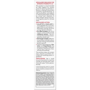 Эмульсия для интимной гигиены AA Intimate Advanced Med+ PH 3,5 300 мл - Pampik - 3