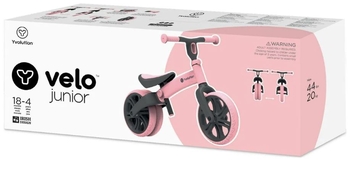 Беговел YVolution Yvelo Junior розовый (YT16P2) - Pampik - 9